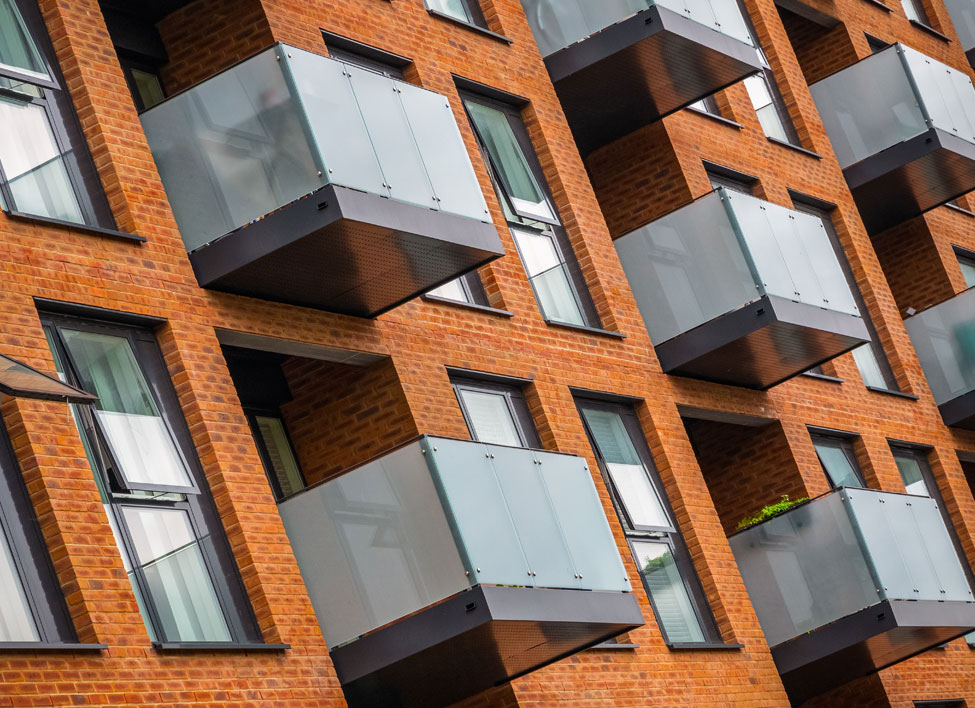 Apartments close up